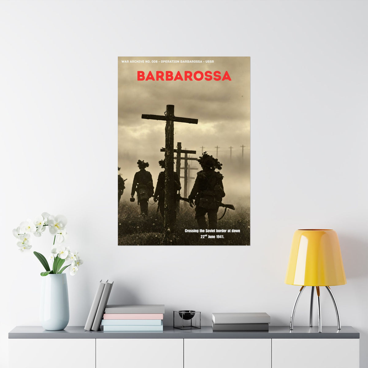 Barbarossa — Operation Barbarossa | WWII Matte Poster | 28 × 40″ | WAR ARCHIVE 008