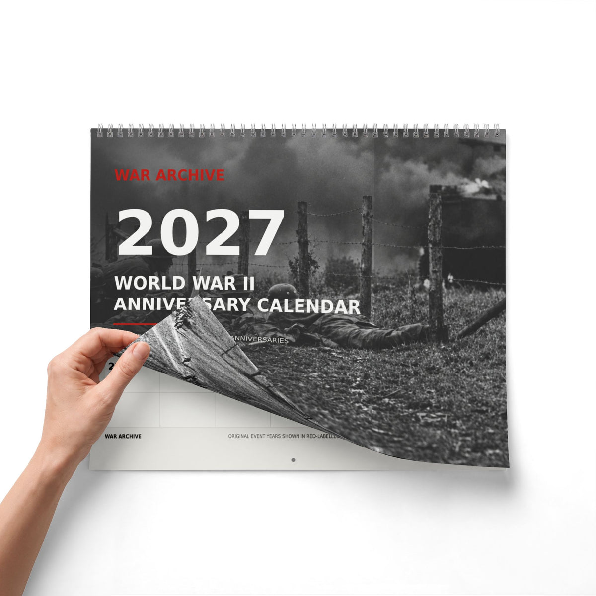 WAR ARCHIVE 2027 — World War II Anniversary Calendar