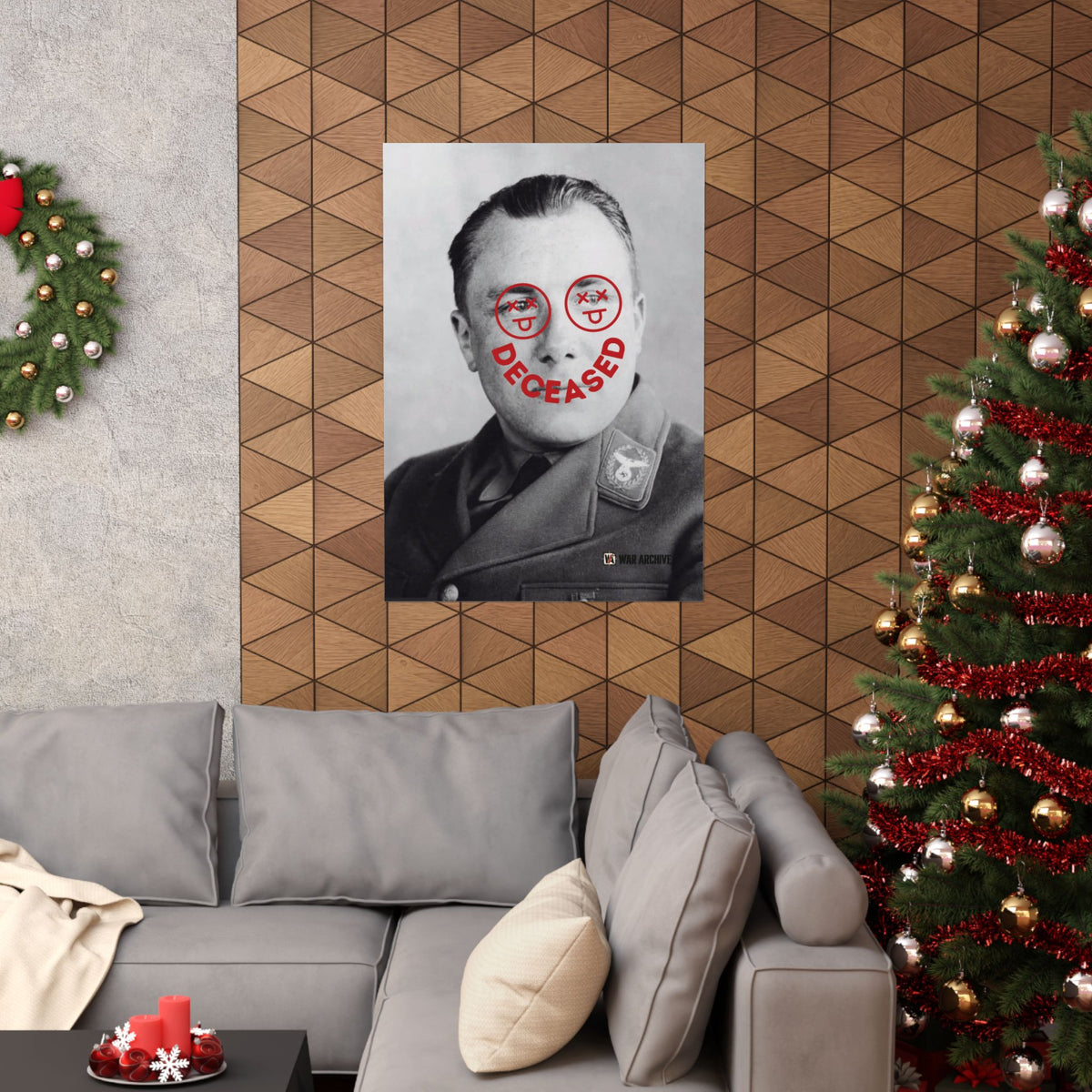 Martin Bormann — Deceased | WWII Matte Poster | 28 × 40″ WAR ARCHIVE PNO2
