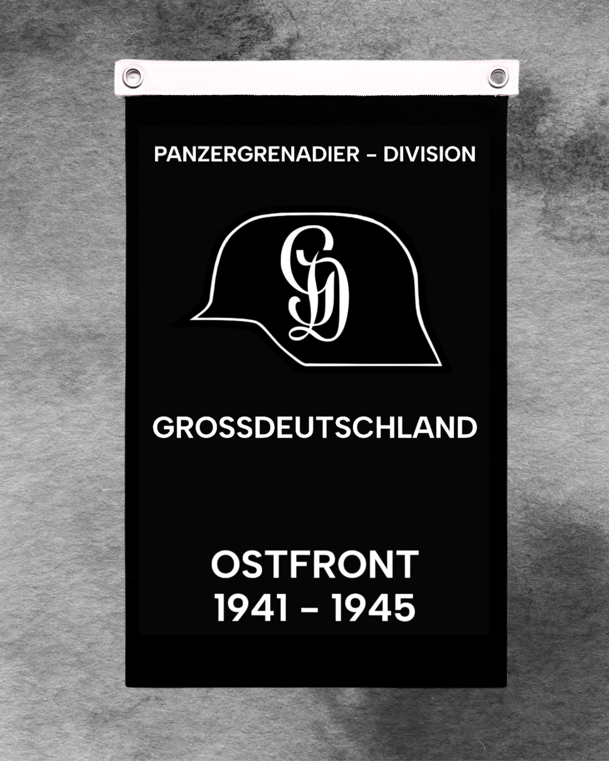 PANZERGRENADIER-DIVISION GROSSDEUTSCHLAND | OSTFRONT | WWII CANVAS FLAG