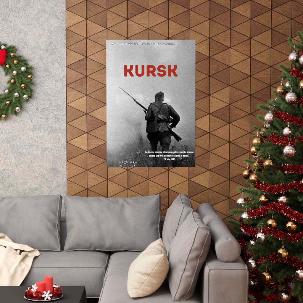 Kursk — The Advance | WWII Matte Poster | 28 × 40″ | WAR ARCHIVE 010